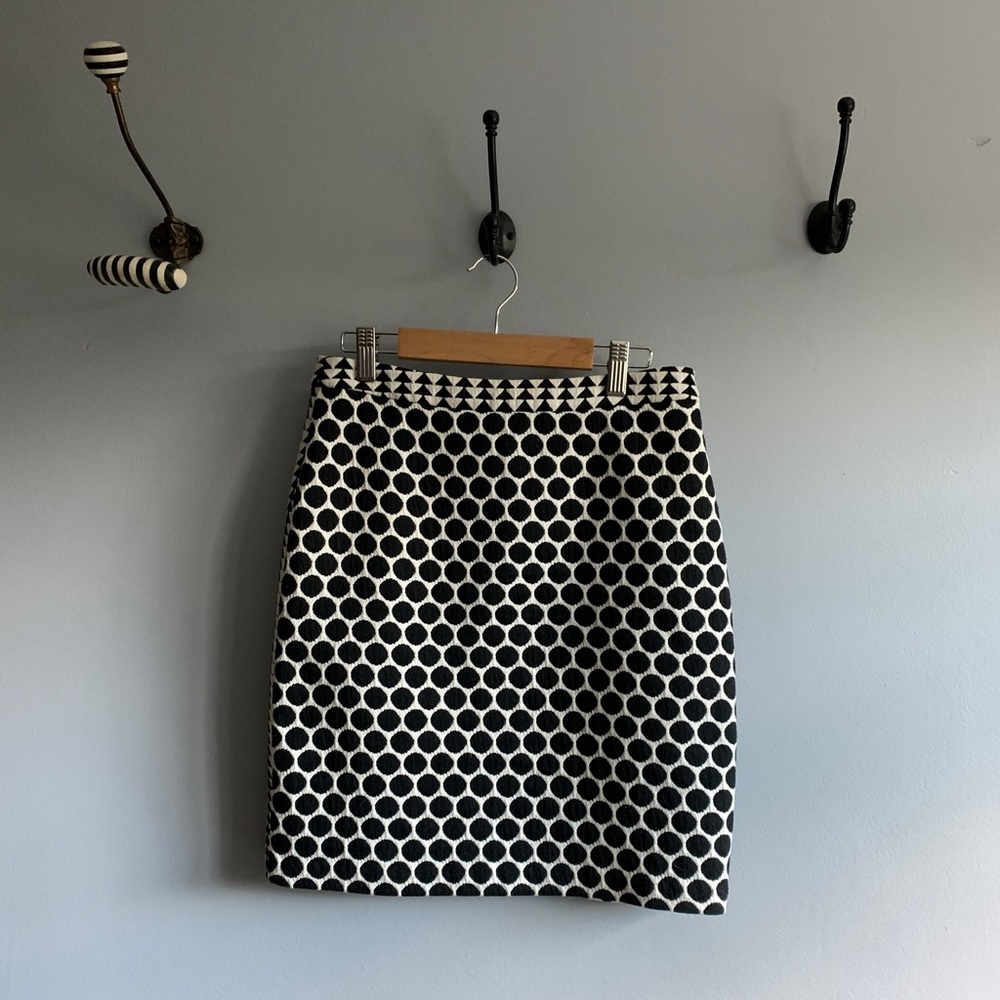 Leifnotes Geometric Pencil Skirt